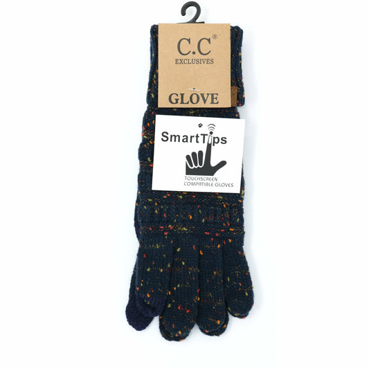 Flecked CC Women's Gloves