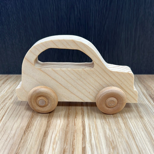 Handmade Wood Push Toy - Car