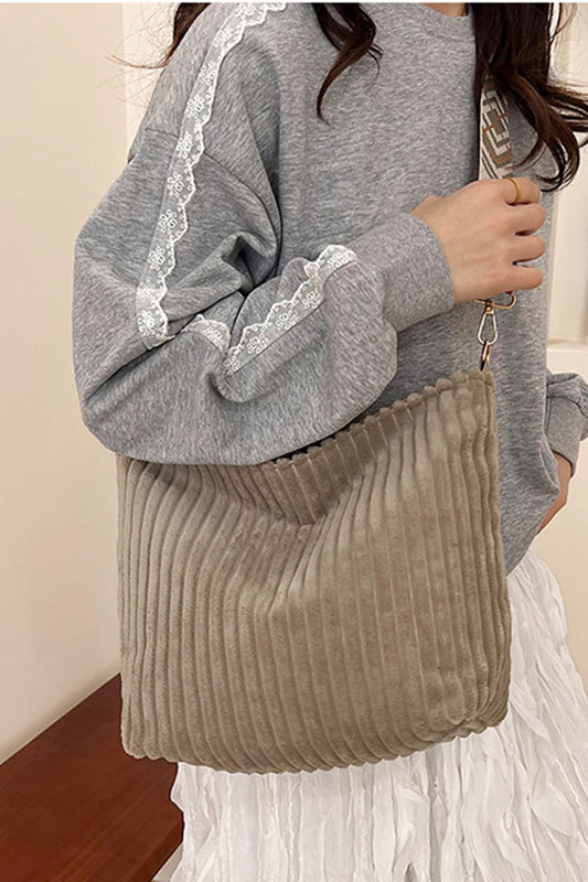 Corduroy Tote Bag
