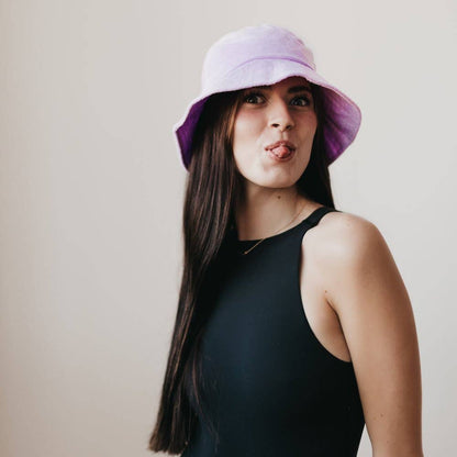 Dip In The Pool Bucket Hat - Lavender