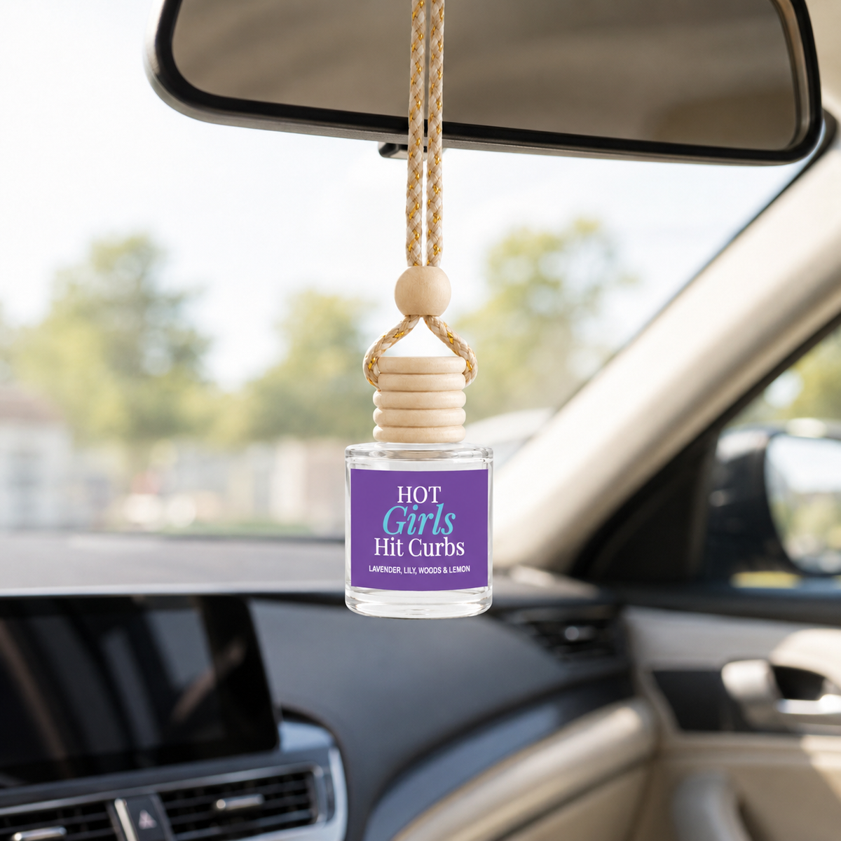 Car Diffuser - Hot Girls Hit Curbs