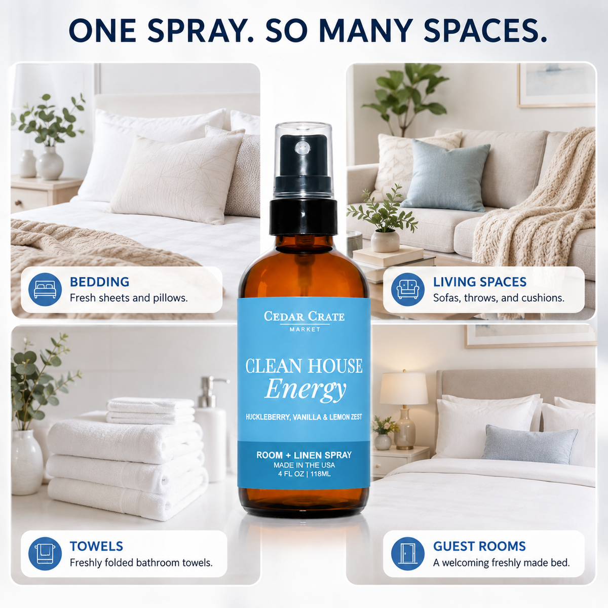 Funny Room Spray - Clean House Energy