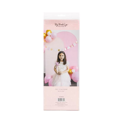 Princess Puffy Felt Wand Set