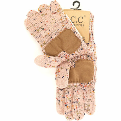 Flecked CC Women's Gloves