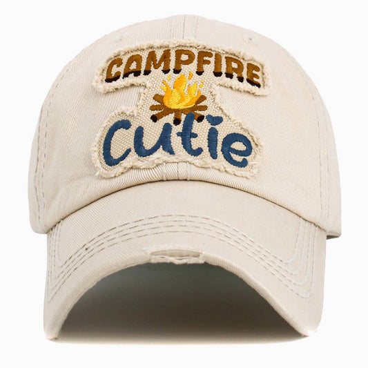 Campfire Cutie Cap - Ivory