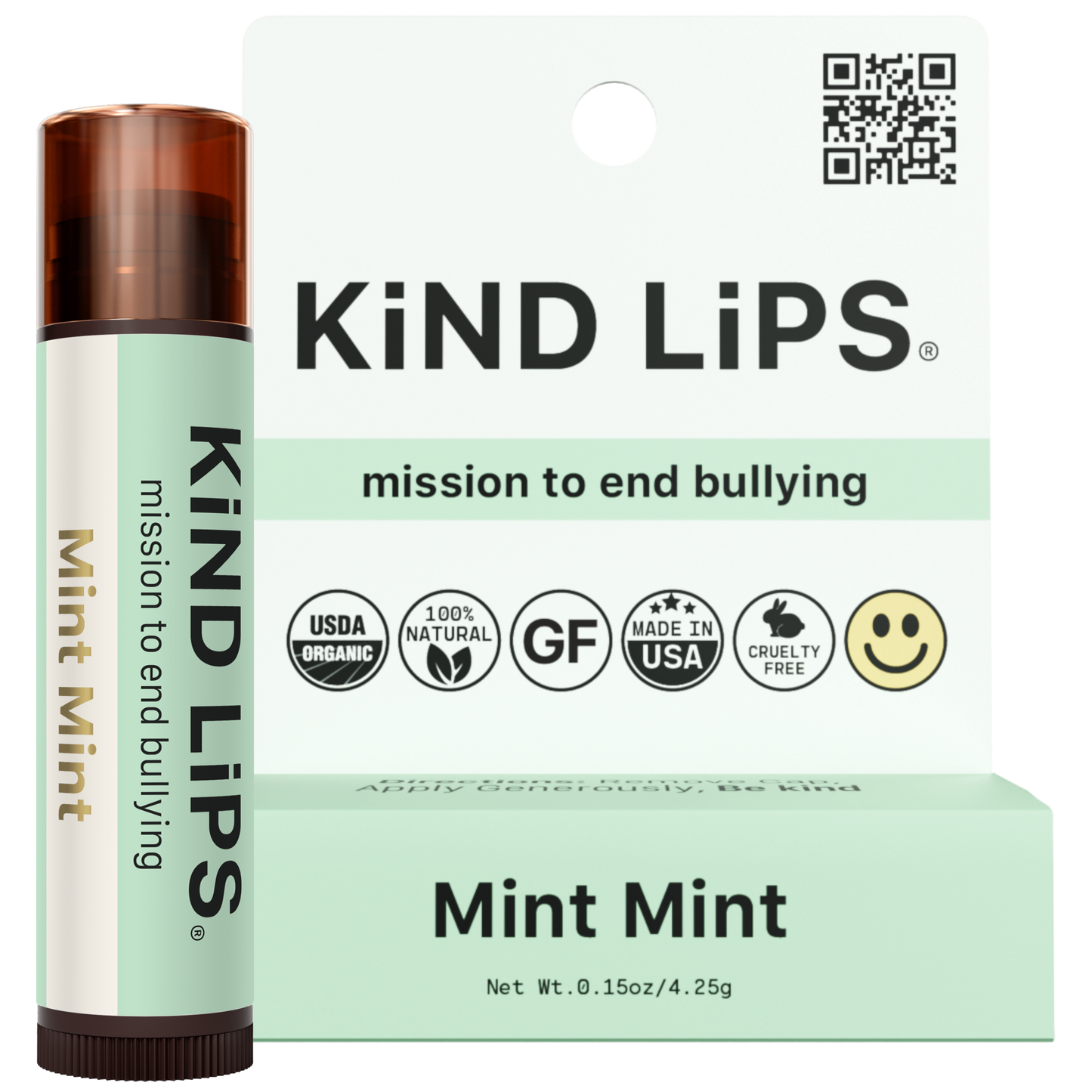 Kind Lips Mint Mint Organic Lip Balm