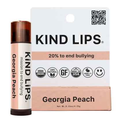 Georgia Peach Organic Lip Balm