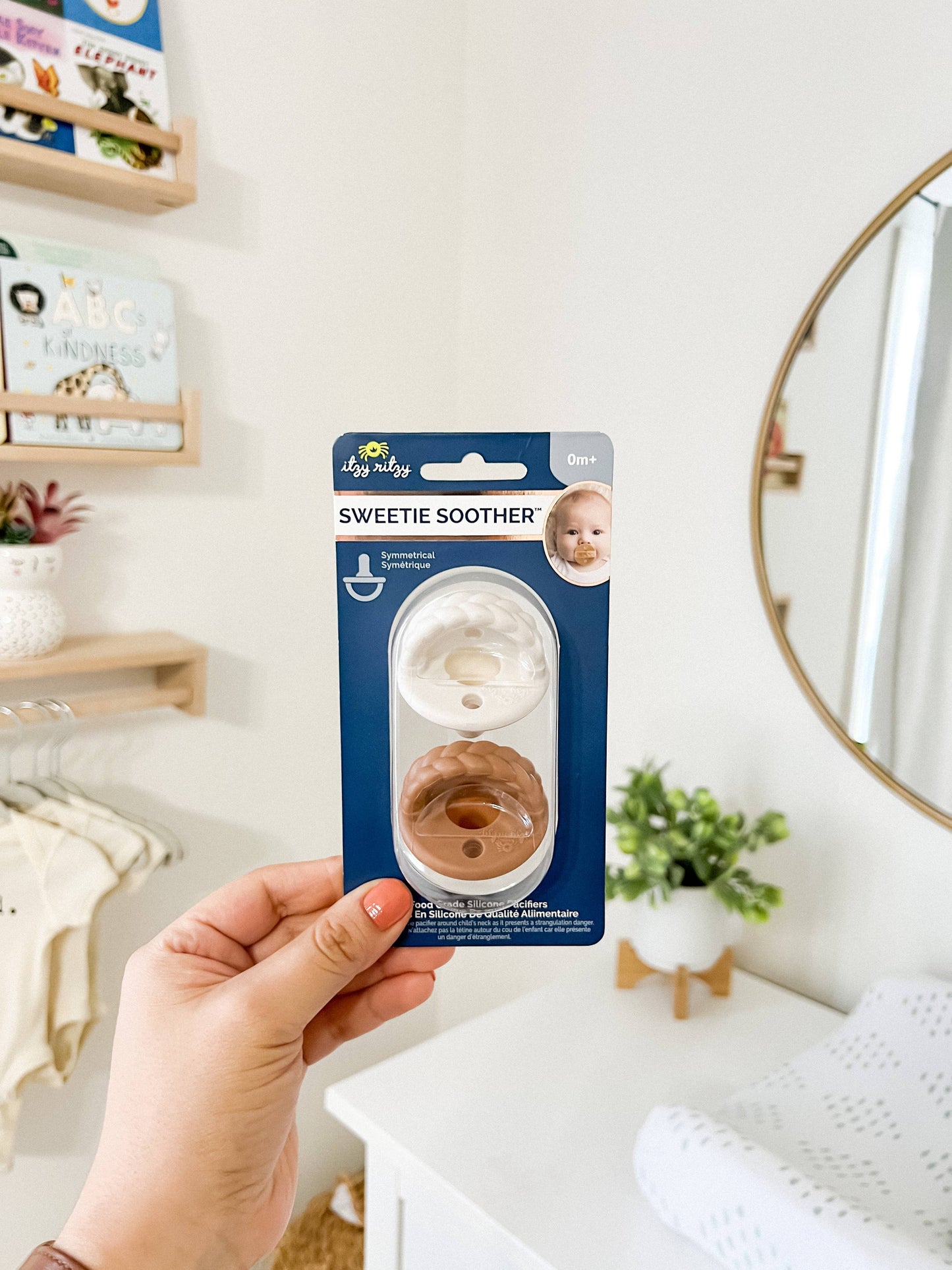 Sweetie Soother™ Pacifier Sets (2-pack): Hero Blue + Clover