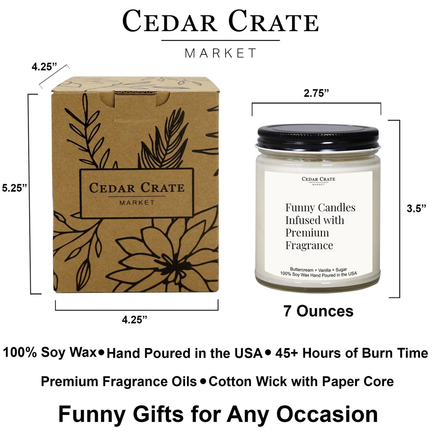 I Can't Stop The Downpour Soy Candle