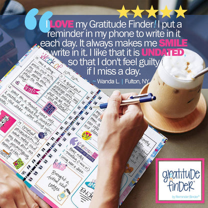 Gratitude Finder® Journal - Confetti Party