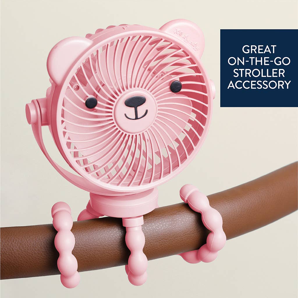 *NEW* Itzy Breeze 3-Speed Stroller Fan™ - Pink