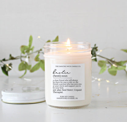 Bestie Noun Soy Candle 4 oz