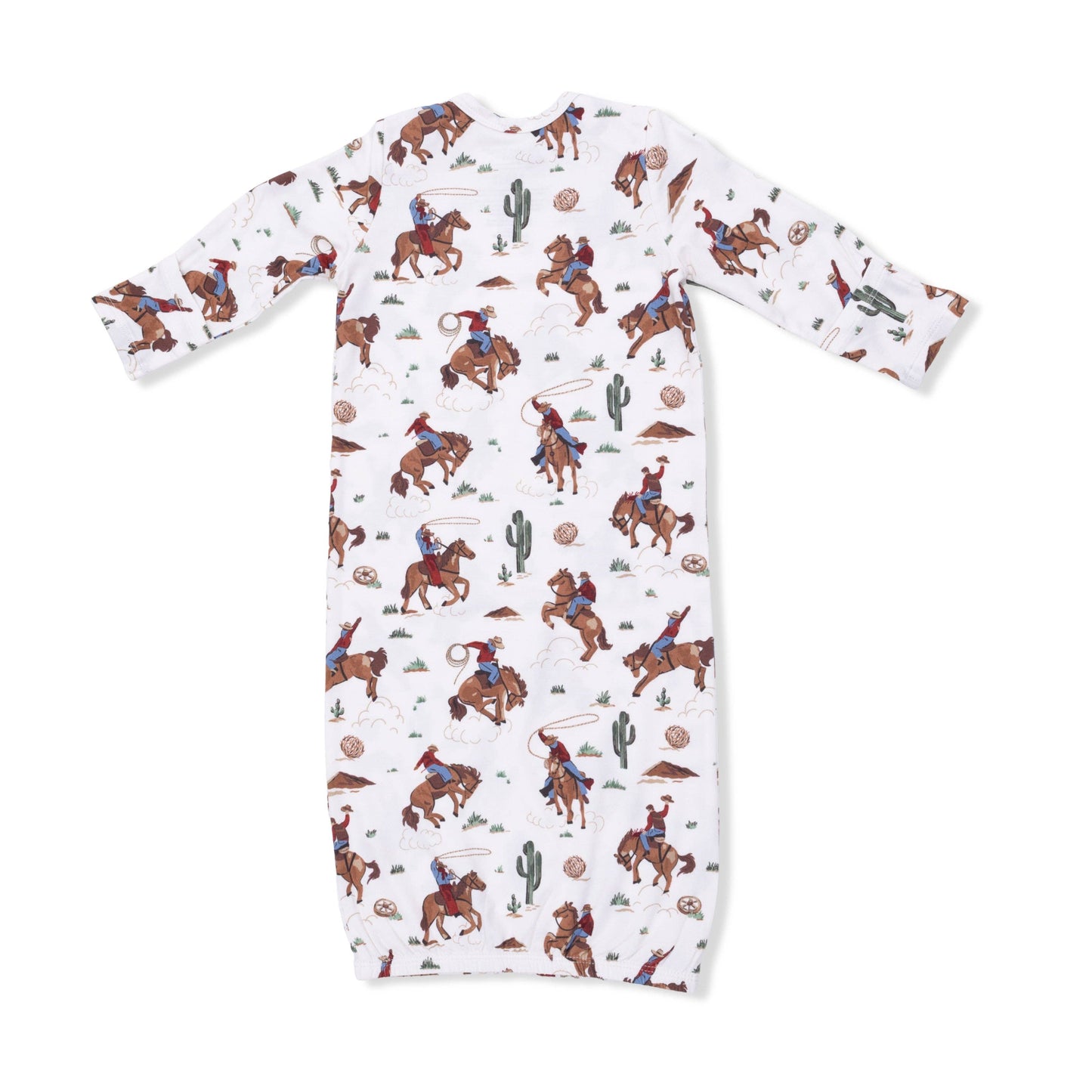 Buckaroo Western - Lap Shoulder Gown & Beanie Hat
