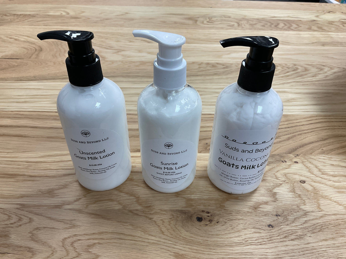 Suds & Beyond Goats Milk Lotion