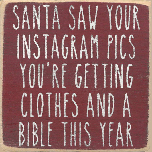 Block Sign - Instagram Pics