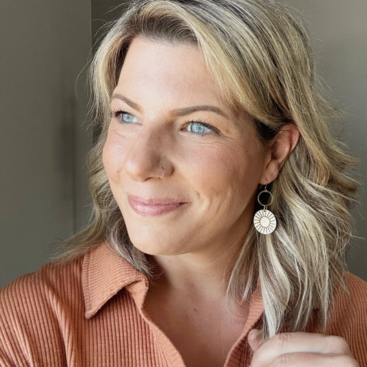 Sun Valley Whitewash Earrings