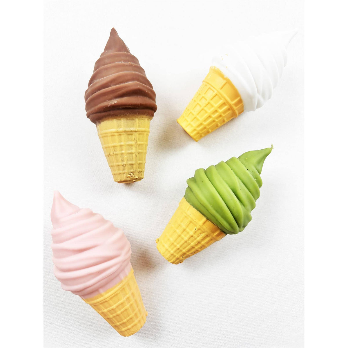 Crunchy Ice Cream Cone Squishy Toy