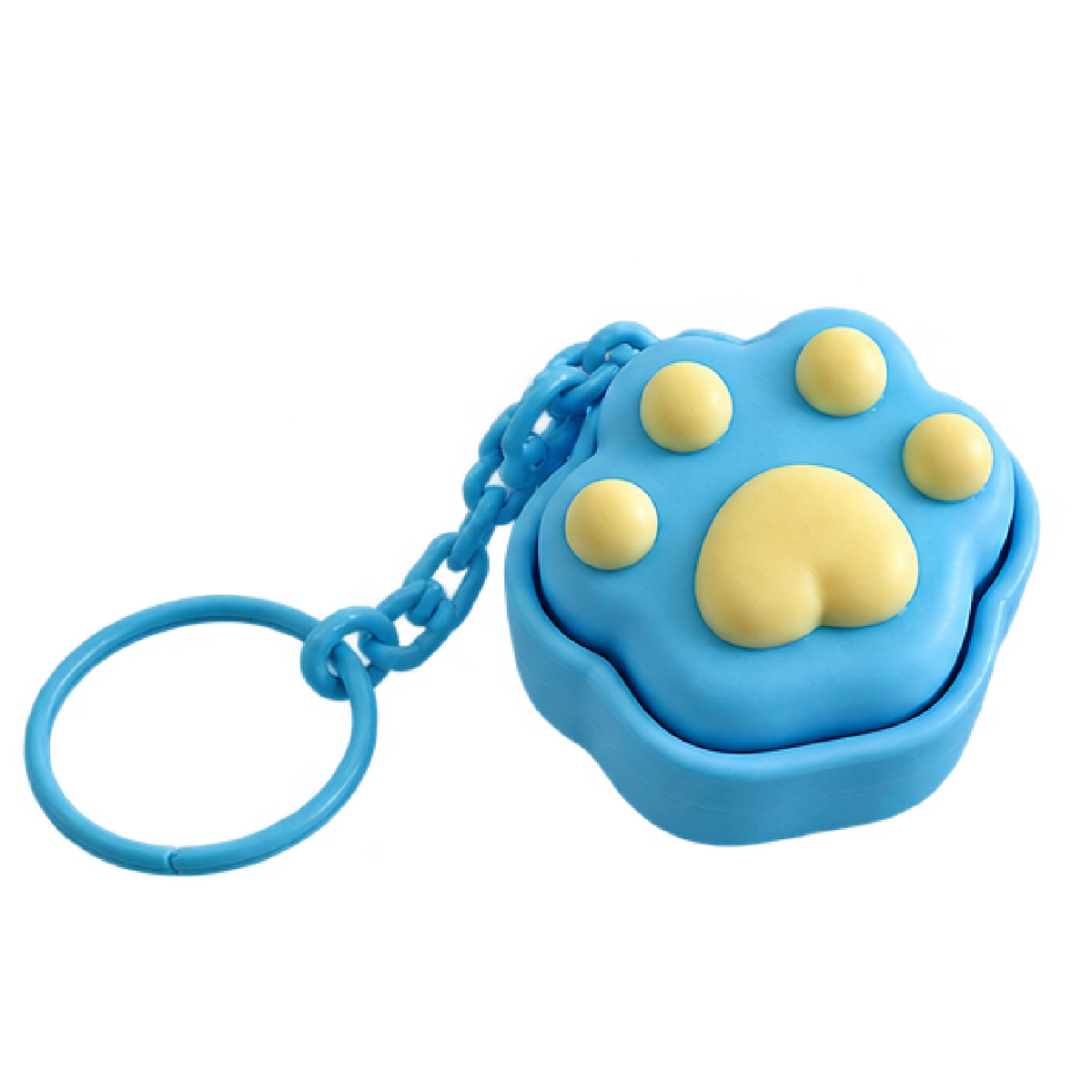 Click N' Clip Foods Fidget Clicker Keychain