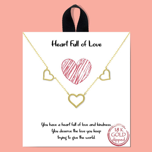 Heart Full of Love Necklace