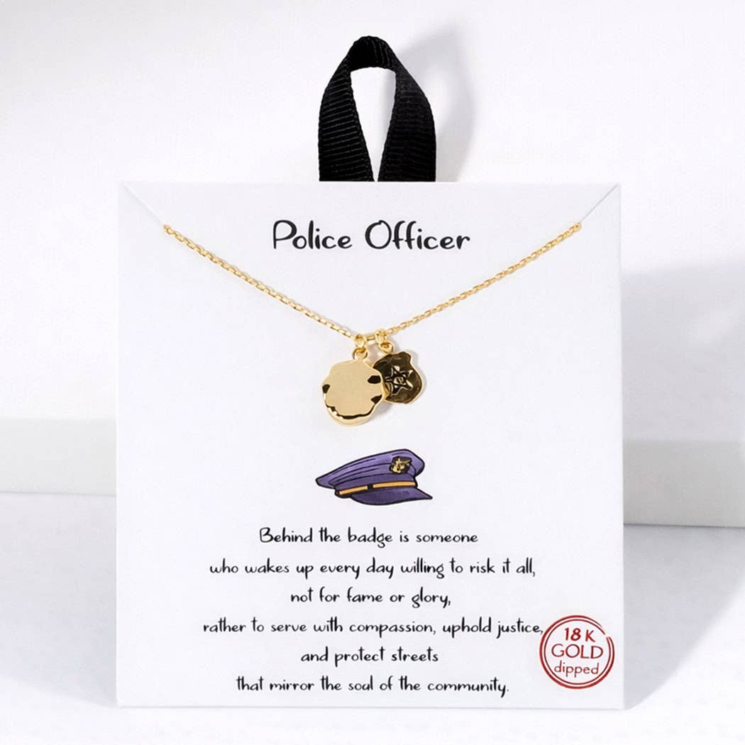 Police Officer Necklace