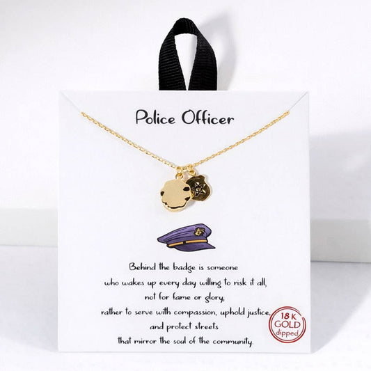 Police Officer Necklace
