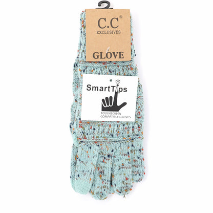 Flecked CC Women's Gloves