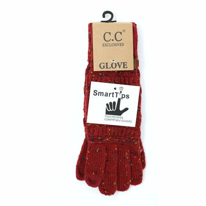 Flecked CC Women's Gloves