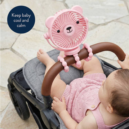 *NEW* Itzy Breeze 3-Speed Stroller Fan™ - Pink