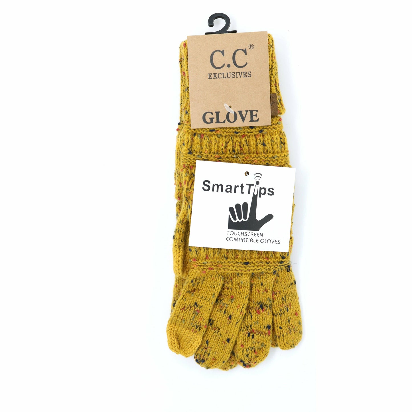 Flecked CC Women's Gloves