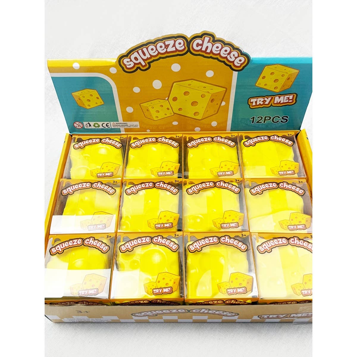 Viral Slow Rising Cheese Squishy Toy