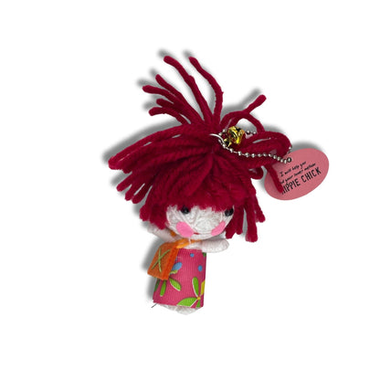 Hippie Chick - Watchover Voodoo Dolls - Keychain