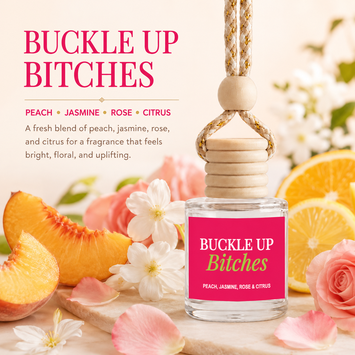 Car Diffuser - Buckle Up Bitches