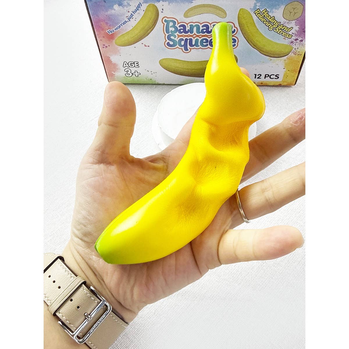 Slow Rising Banana Squishy Toy