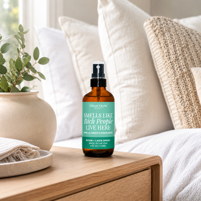Funny Room Spray - Smells Like Rich People Live Here