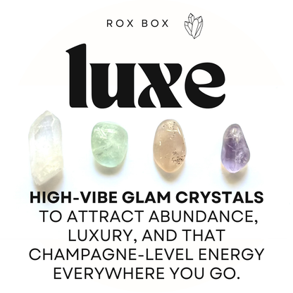 Luxe - crystals for abundance - crystals for abundance - fun cheeky gift