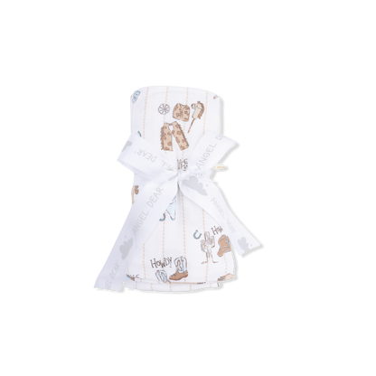 Cowboy Nursery - Swaddle Blanket