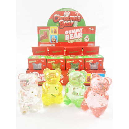 Christmas Gummy Bear Squishy Toy