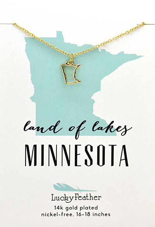 Minnesota Gold Necklace