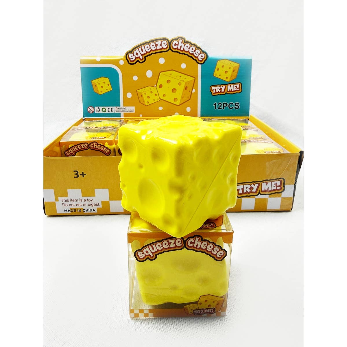 Viral Slow Rising Cheese Squishy Toy