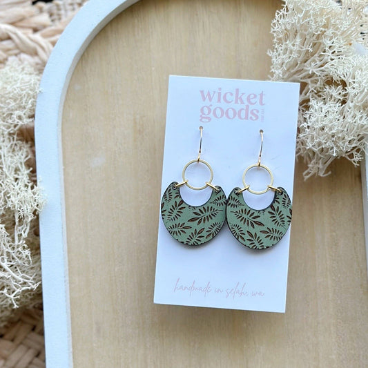 Nisqually Earrings - Meadow