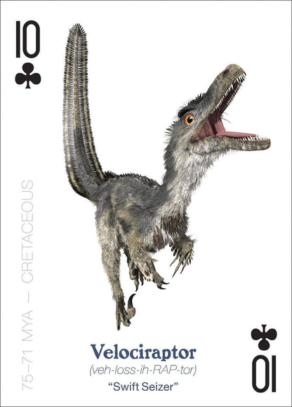 Amazing World of Dinosaurs Playing Cards