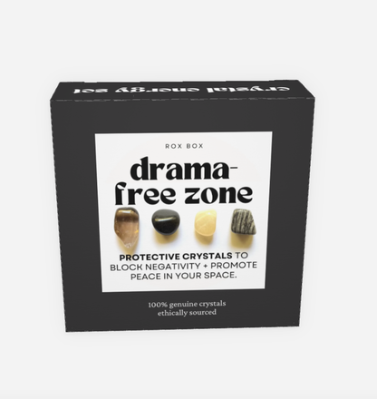 Drama-free zone - crystal gift for protection | cheeky funny gift