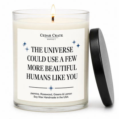 Thank You Candle - More Beautiful Humans Like You