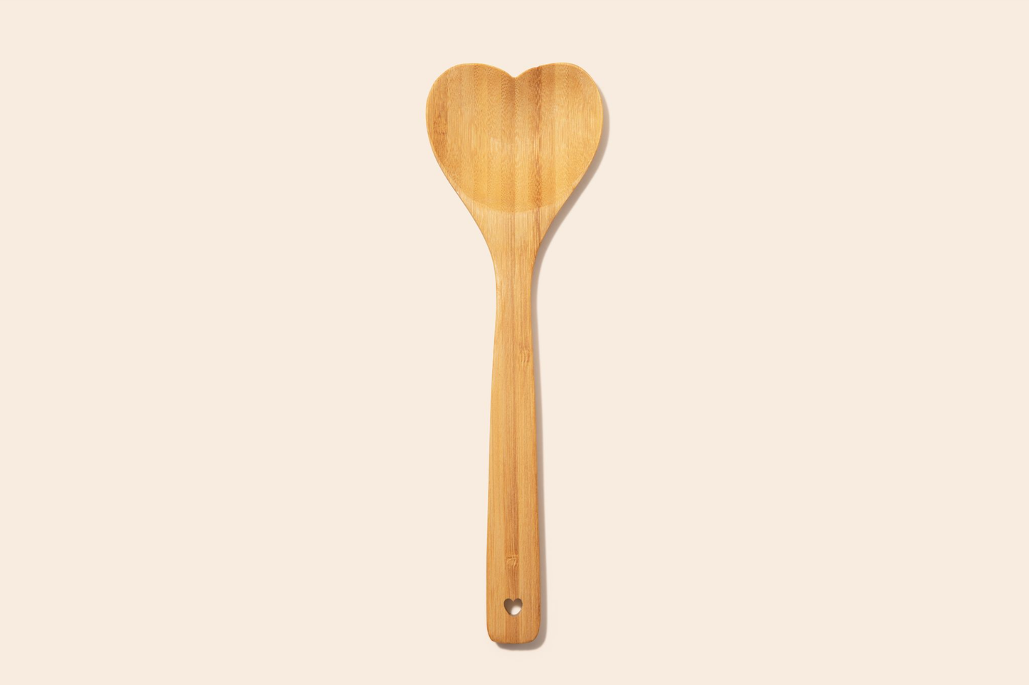 Heat Shaped Bamboo Serving Spoon