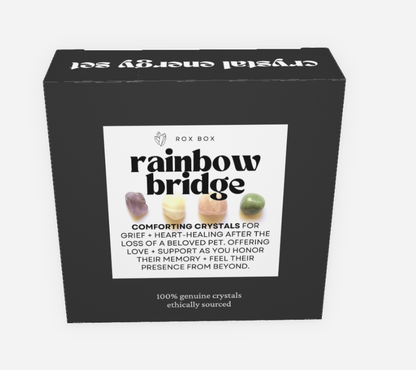 Rainbow bridge - crystals for grief - Care Package Gift