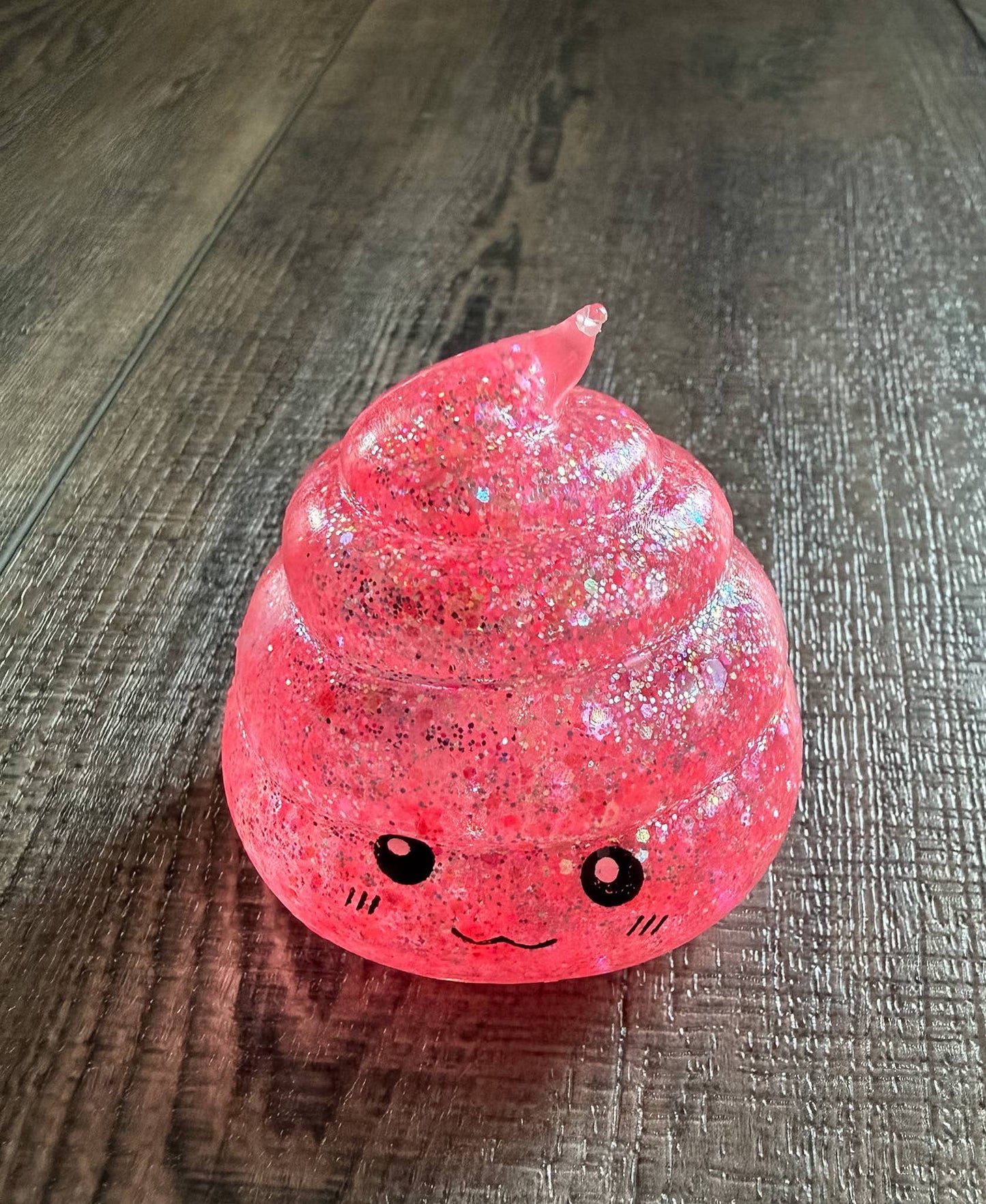 Squishy Maltose Glitter Poop Stress Toy