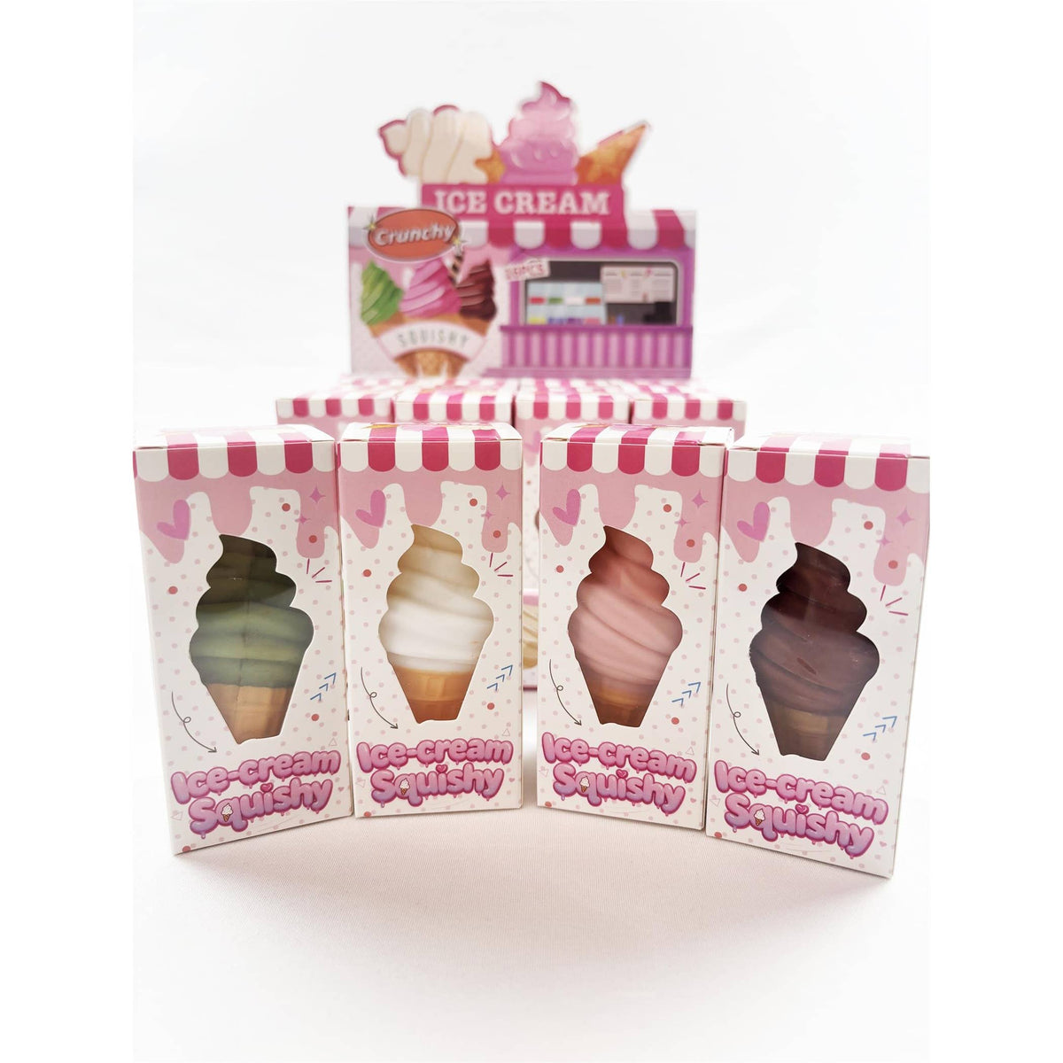 Crunchy Ice Cream Cone Squishy Toy