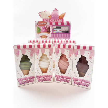 Crunchy Ice Cream Cone Squishy Toy