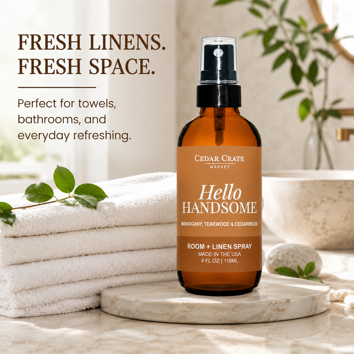 Funny Room Spray - Hello Handsome