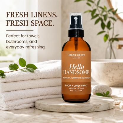 Funny Room Spray - Hello Handsome